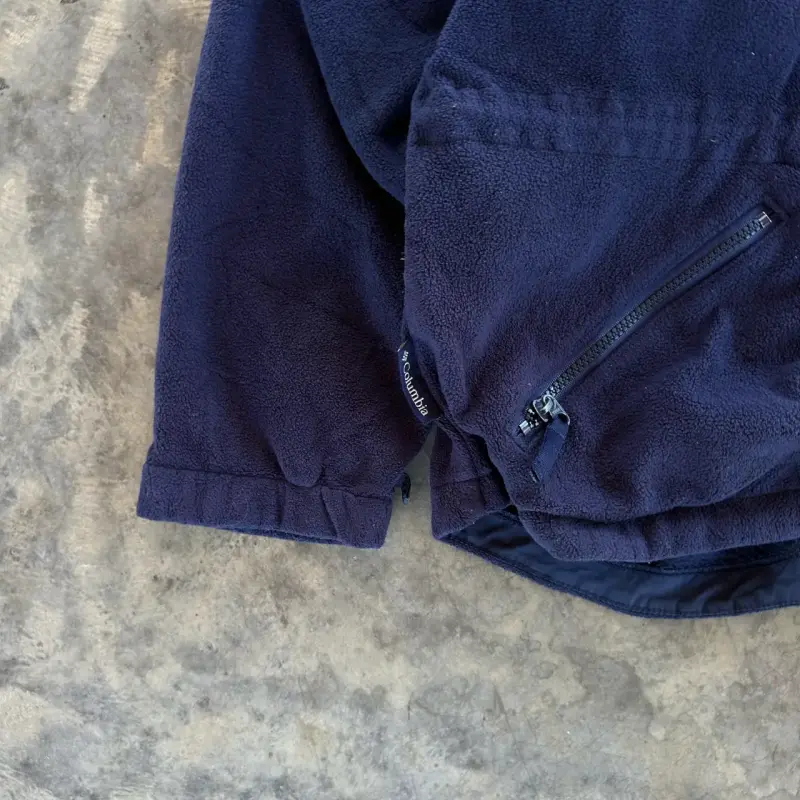 Chaqueta polar azul Columbia para hombre - 5