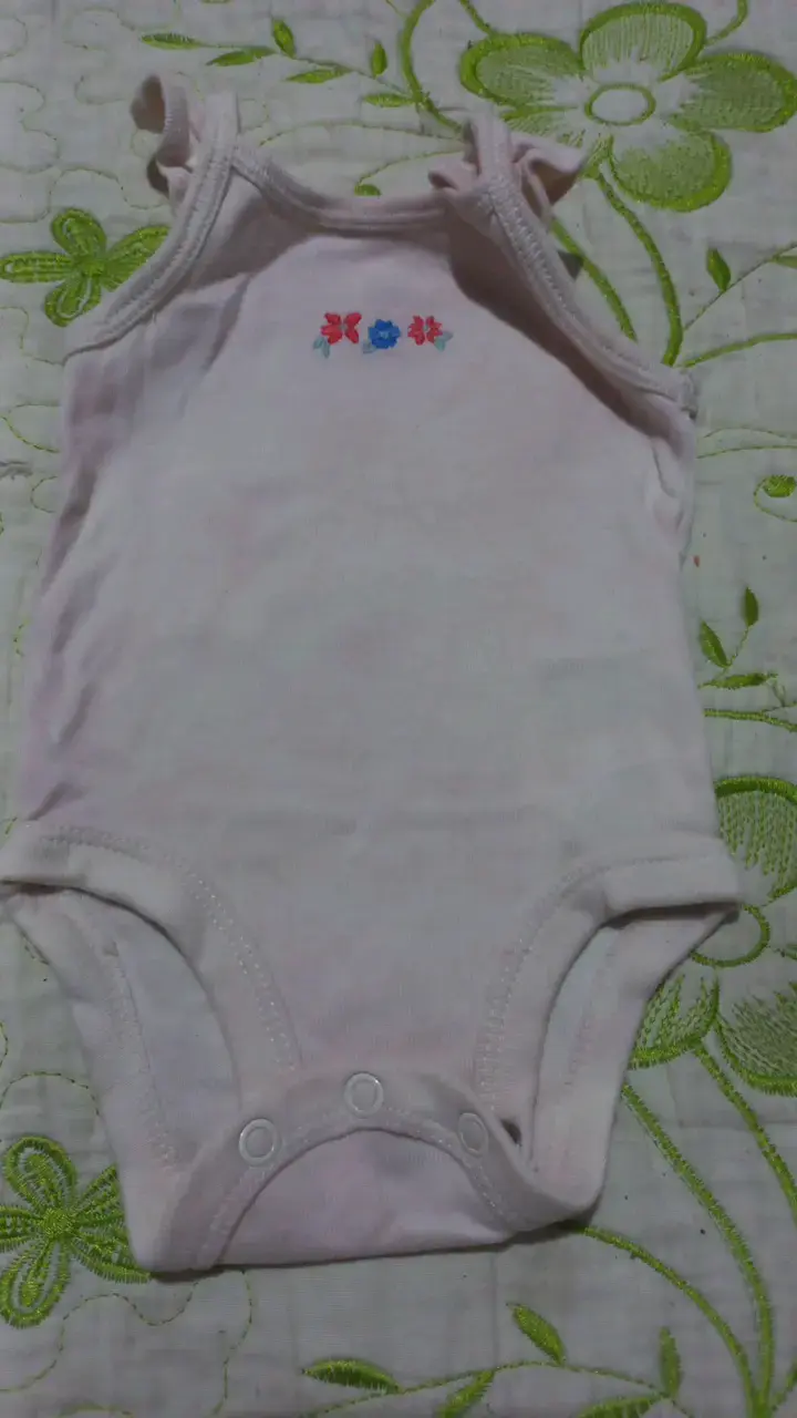 Body de bebé Carter's con diseño floral - 1