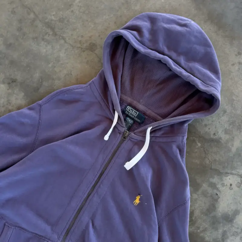 Polerón con capucha morado Polo Ralph Lauren - 3