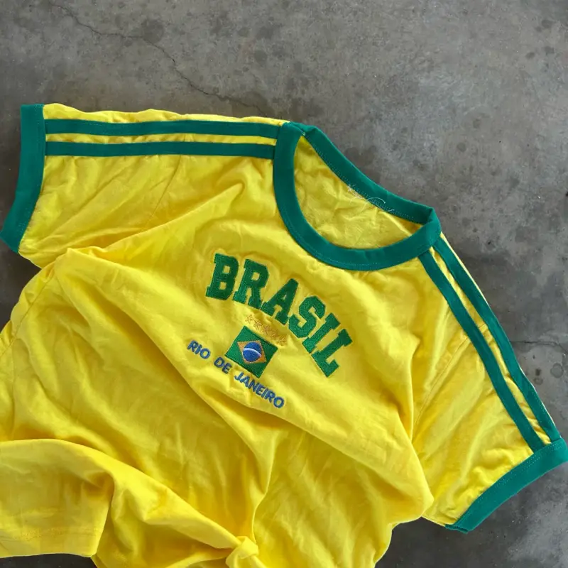 Polera baby tee Brasil Río de Janeiro - 2