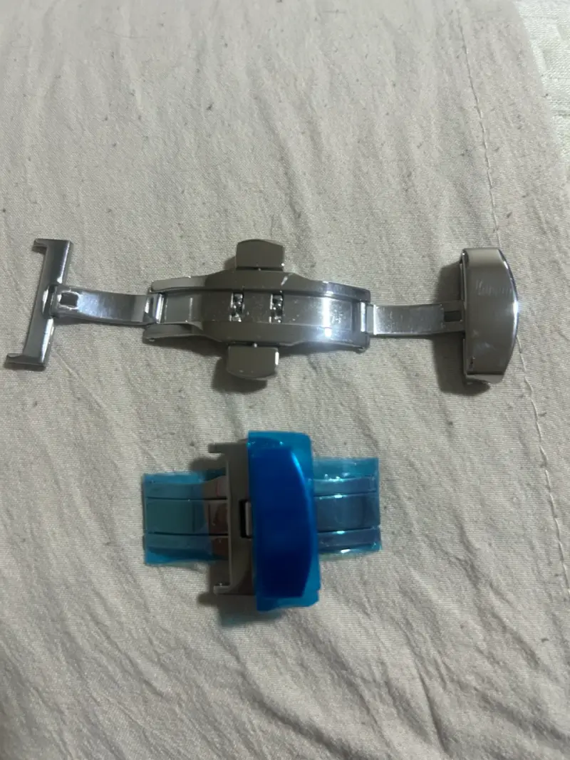 Cierre desplegable para reloj de acero inoxidable
