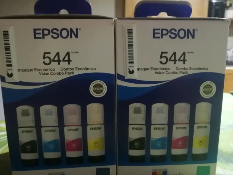 Pack de Tintas Epson 544 para Impresoras - 2