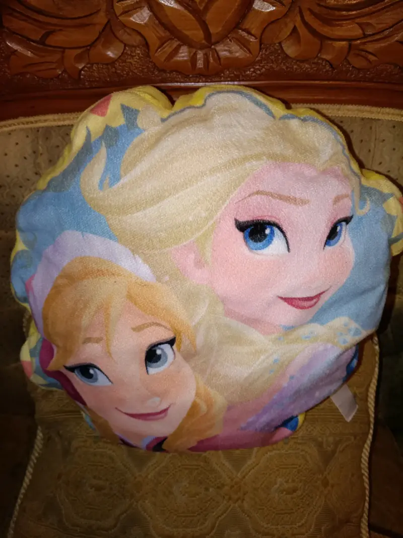 Cojín infantil Bluey y Frozen - 2