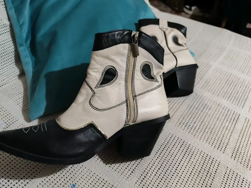 Zapatos de tacón alto azul oscuro elegantes - 6