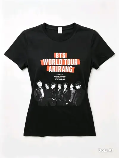 Polera Negra BTS World Tour Arirang - miniatura 1