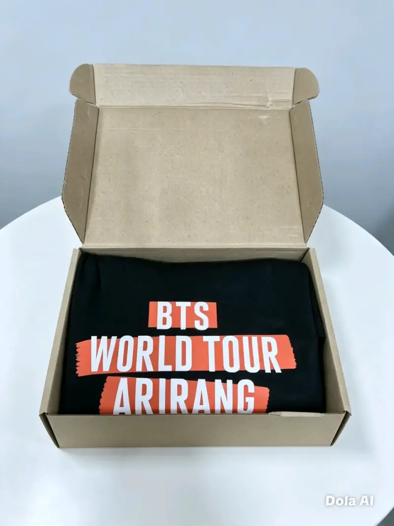 Polera Negra BTS World Tour Arirang - 2