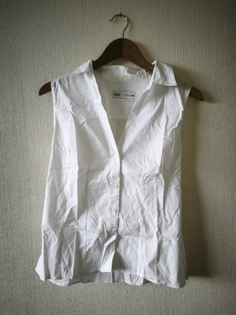 Blusa Zara blanca