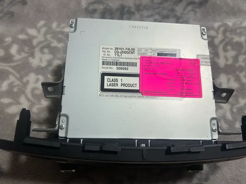 Radio de auto Suzuki Swift 2014 - 4
