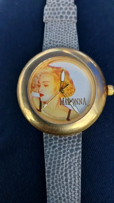 Reloj de pulsera vintage con imagen de Madonna - miniatura 1