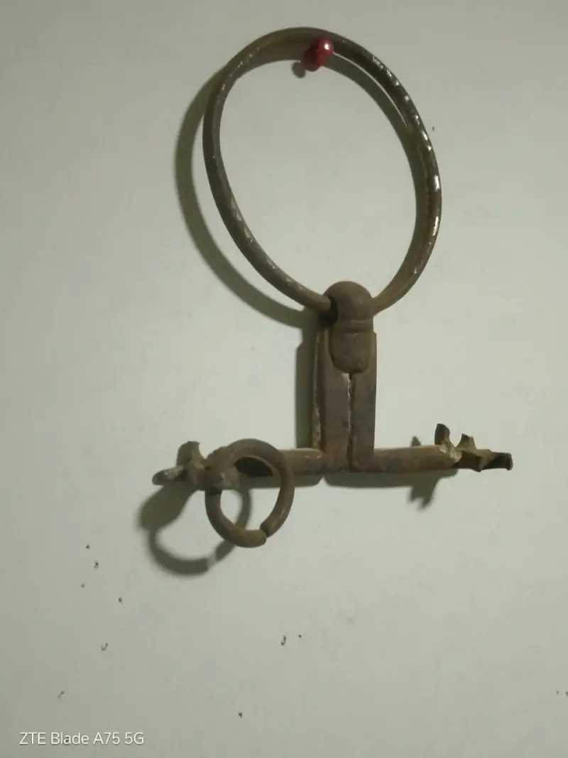 Freno de caballo hierro forjado hecho a mano 1880 - 2