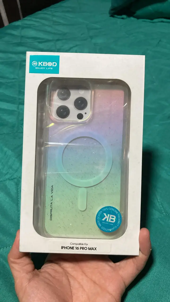 Funda transparente para iPhone 16 Pro Max KBOD - 1