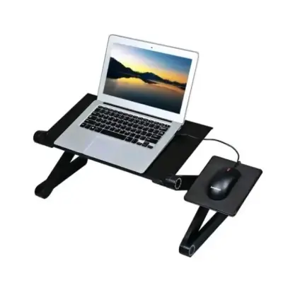 Mesa ajustable para laptop con ventilación - miniatura 3
