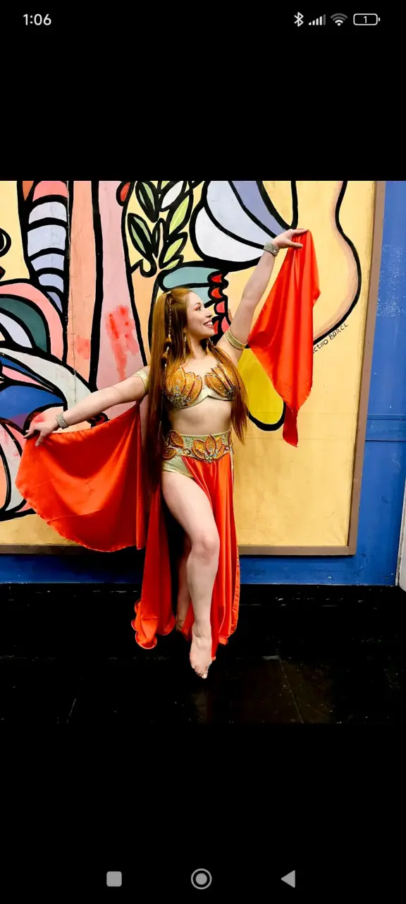 Traje de danza del vientre - 1