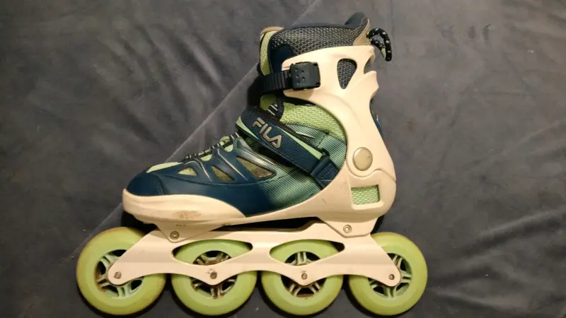 Patines en línea Fila verdes y azules - 2
