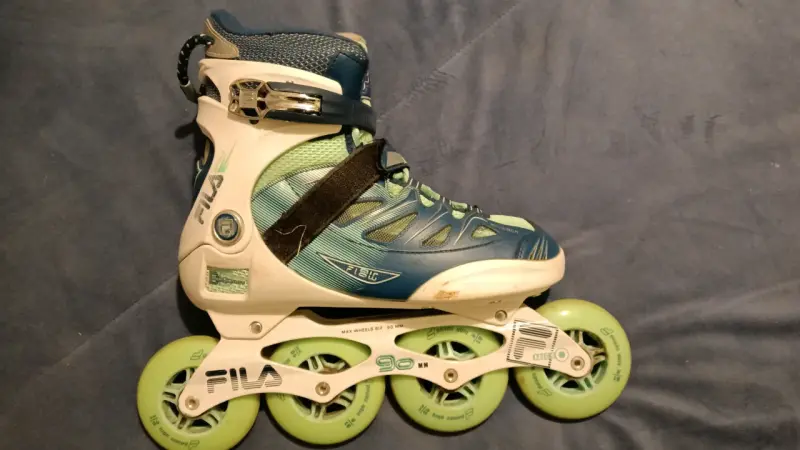 Patines en línea Fila verdes y azules - 3