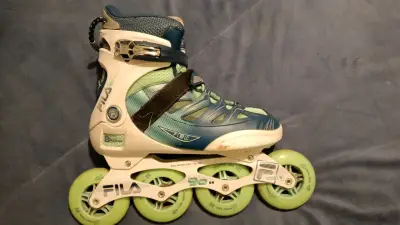 Patines en línea Fila verdes y azules - miniatura 3