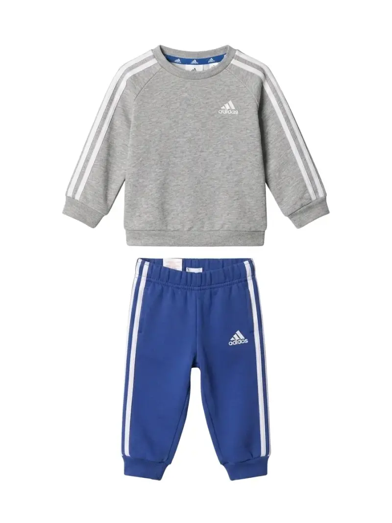 Conjunto deportivo infantil Adidas gris y azul