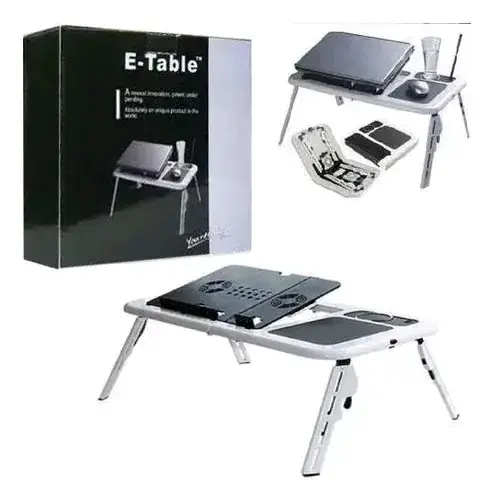 Mesa Plegable para Laptop con Ventilador y USB - 2