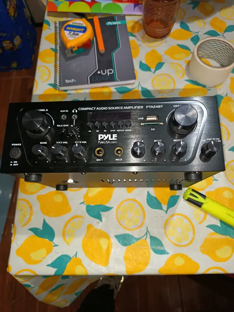 Amplificador de Audio Pyle PTA24BT con Bluetooth - 2