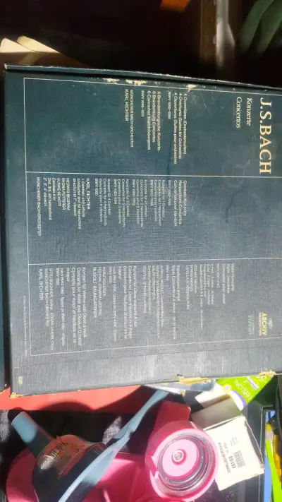 Vinilo J.S. Bach Konzerte Archiv Production (1979) - miniatura 3