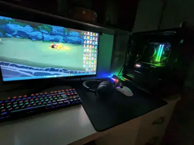 PC Gamer Ryzen 5 5500, RTX 3060 TI, 16GB RAM - miniatura 1
