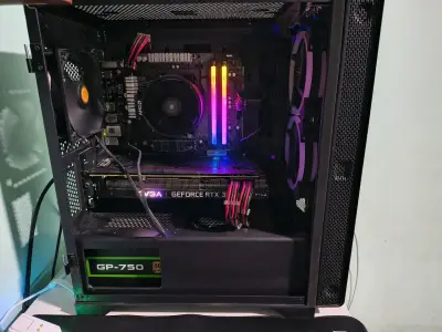 PC Gamer Ryzen 5 5500, RTX 3060 TI, 16GB RAM - miniatura 2