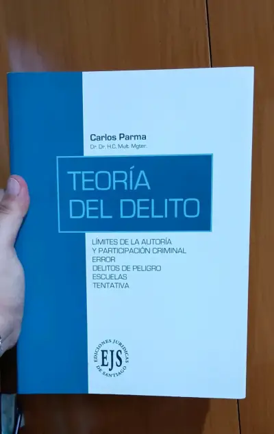 Libro Teoría del Delito de Carlos Parma - miniatura 1