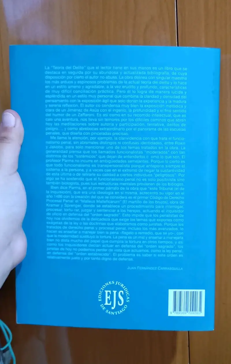 Libro Teoría del Delito de Carlos Parma - 3
