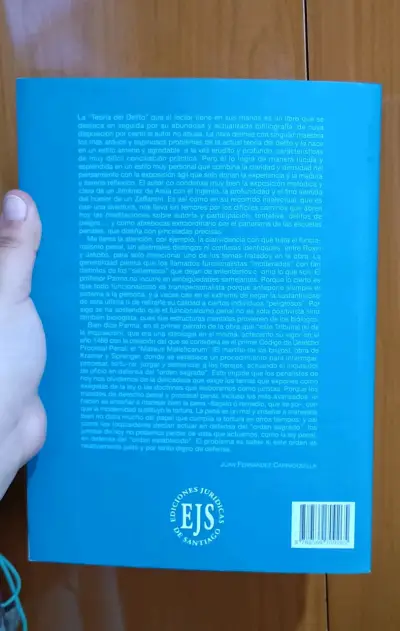 Libro Teoría del Delito de Carlos Parma - miniatura 3