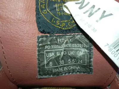 Botin seguridad Norseg marrón para mujer talla 38 - miniatura 3