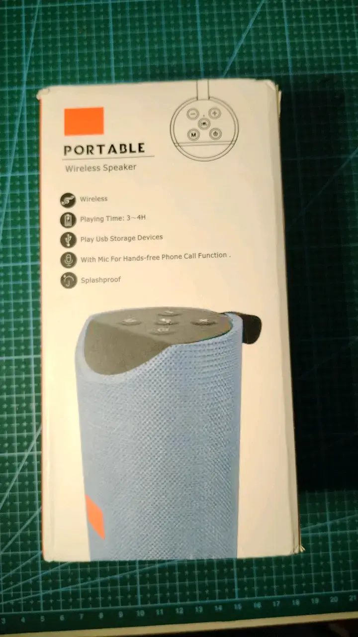 Parlante inalámbrico portátil resistente al agua - 2