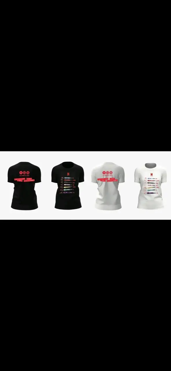 Polera Negra BTS World Tour Arirang - 3