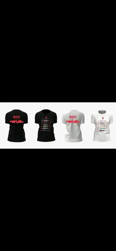 Polera Negra BTS World Tour Arirang - miniatura 3