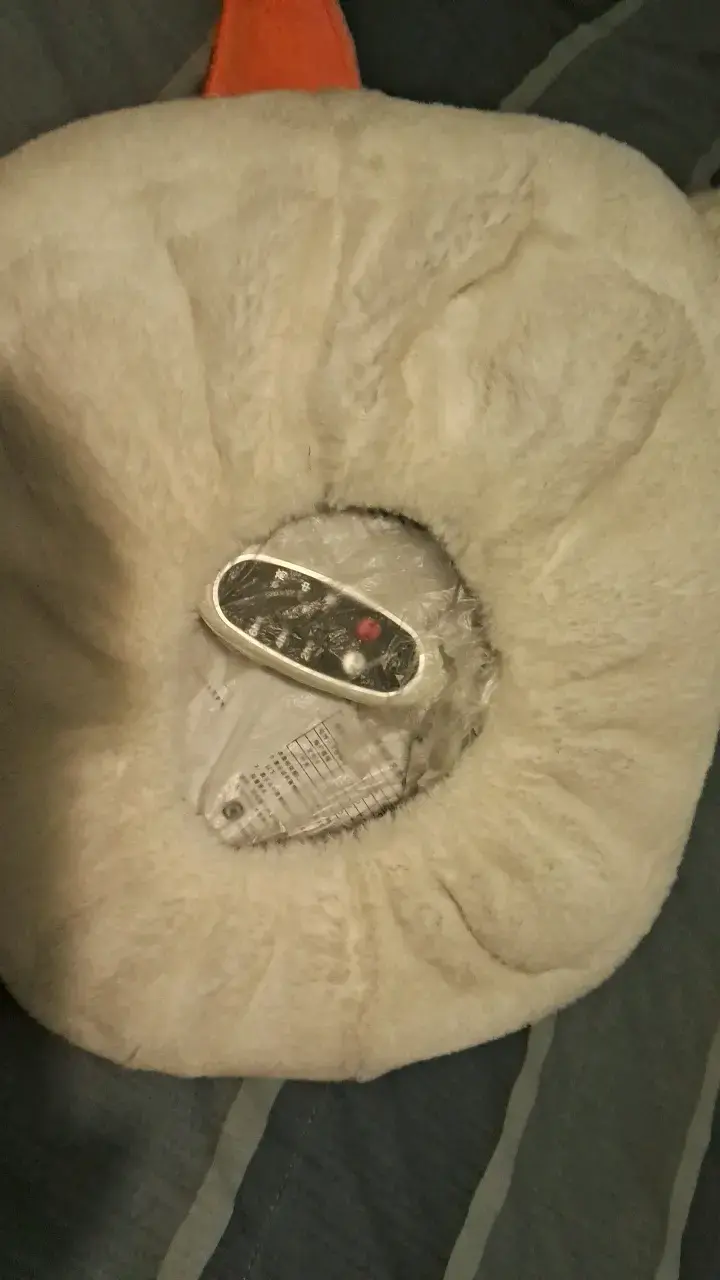 Calienta pies  de peluche en forma de pato - 3