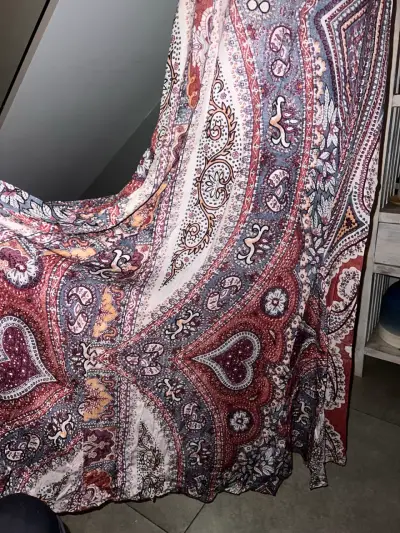 Vestido largo Umbrale  con estampado étnico - miniatura 3