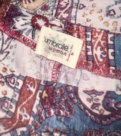 Vestido largo Umbrale  con estampado étnico - miniatura 5