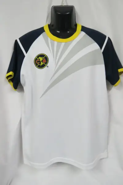 Polera de fútbol Club América blanca y azul - miniatura 1