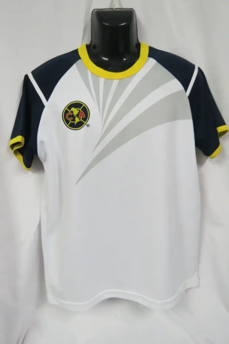 Polera de fútbol Club América blanca y azul - 2