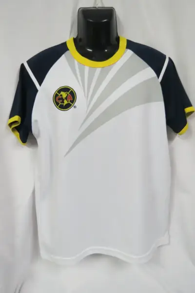 Polera de fútbol Club América blanca y azul - miniatura 2