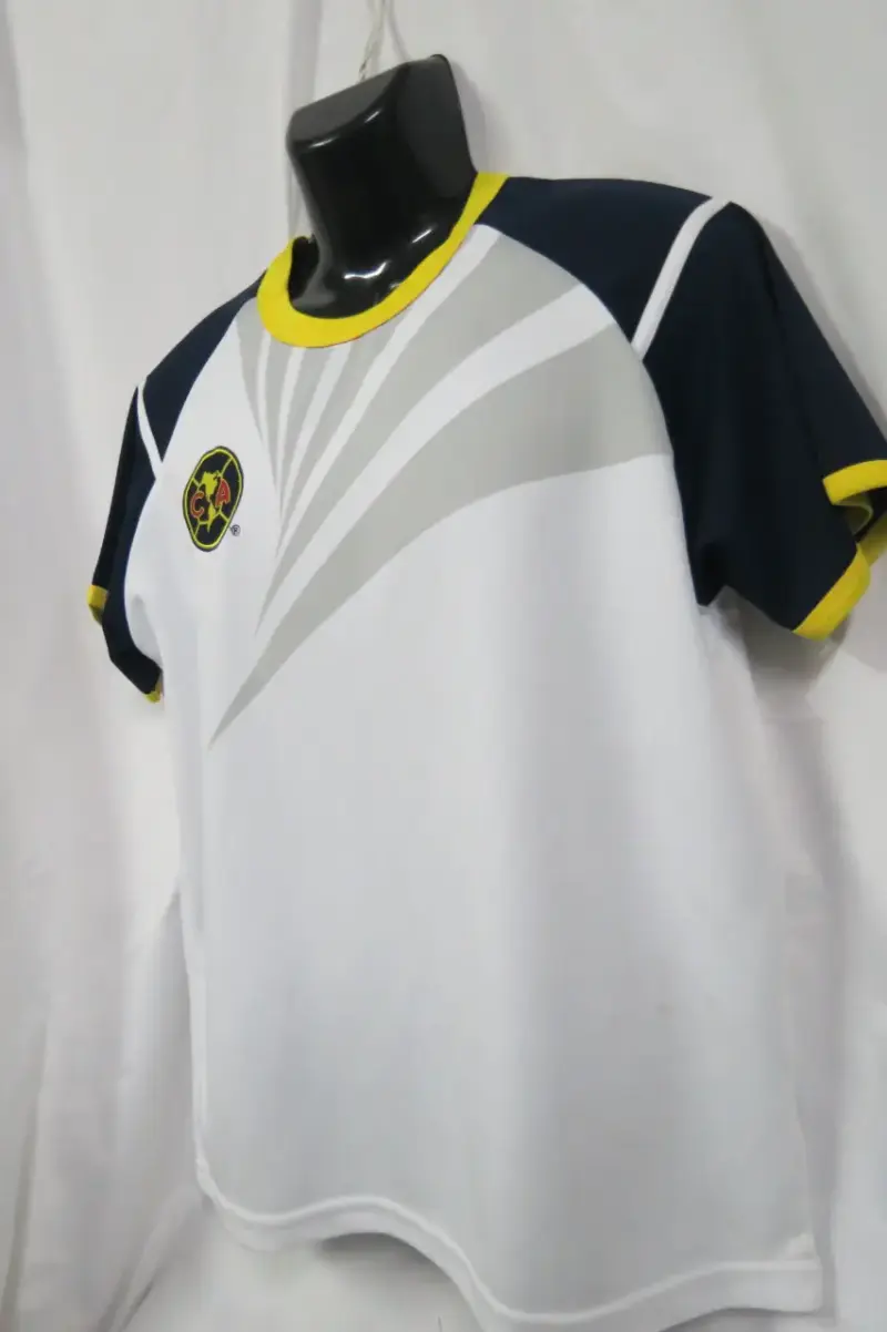 Polera de fútbol Club América blanca y azul - 4