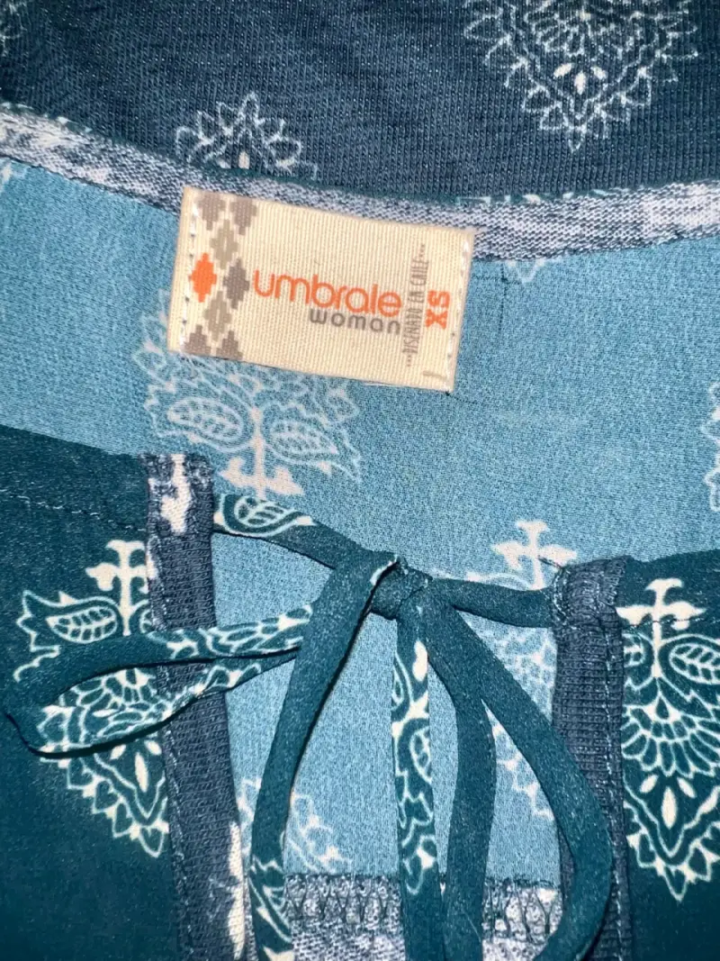 Polera azul estampada Umbrale - 4