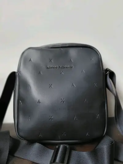 Bolso cruzado negro Armani Exchange - miniatura 2