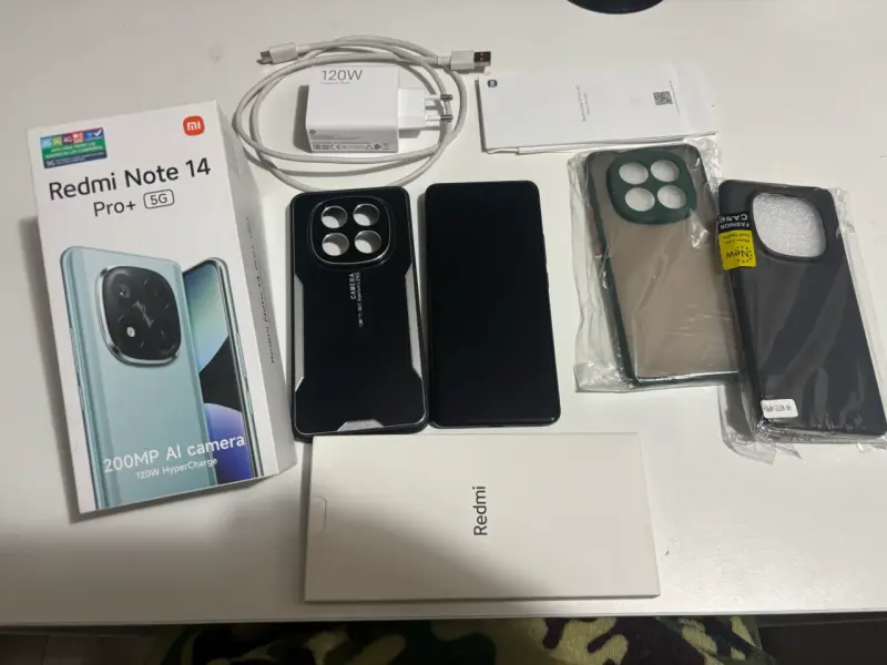 Xiaomi Redmi Note 14 Pro+ 5G con cámara - 5