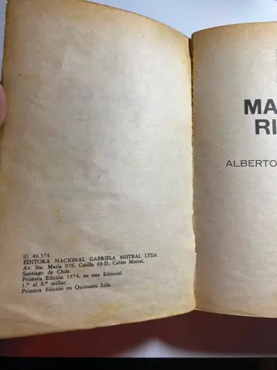 Libro Martín Rivas de Alberto Blest Gana - miniatura 2