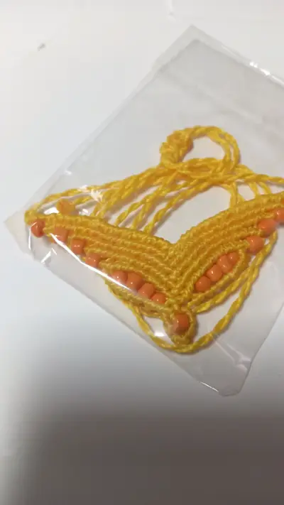 Set de Pulseras y Aretes Tejidos a Mano - miniatura 1