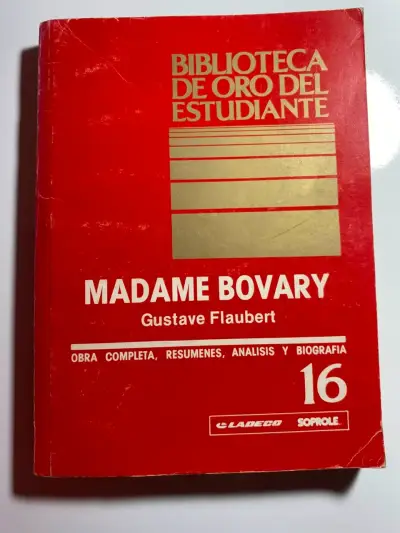 Libro Madame Bovary Biblioteca de Oro del Estudiante - miniatura 1