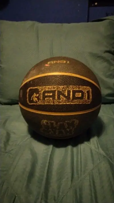Pelota de baloncesto And1 negra - miniatura 1