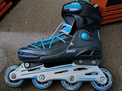 Patines en línea Rider con protección T 36-39 - miniatura 1