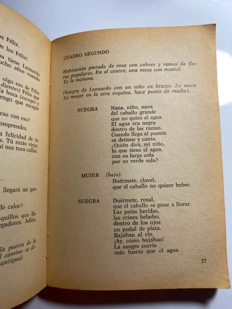 Libro Bodas de Sangre de Federico García Lorca - 4