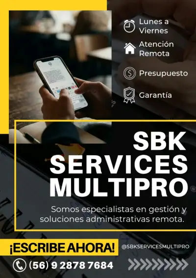 Servicios Administrativos Remotos SBK Multipro - miniatura 1